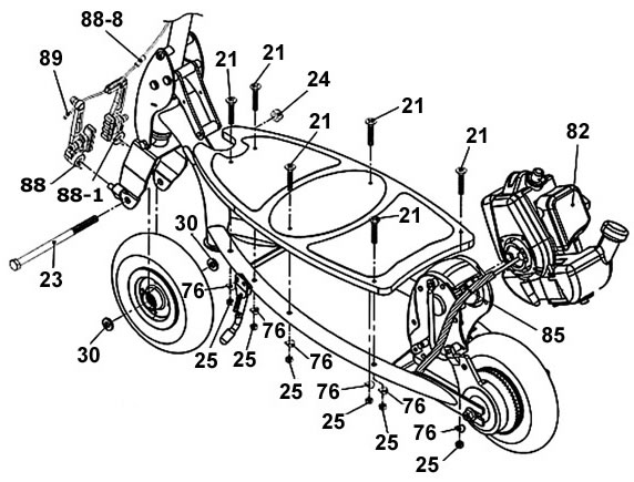 (image for) Frame Parts, Moby XS